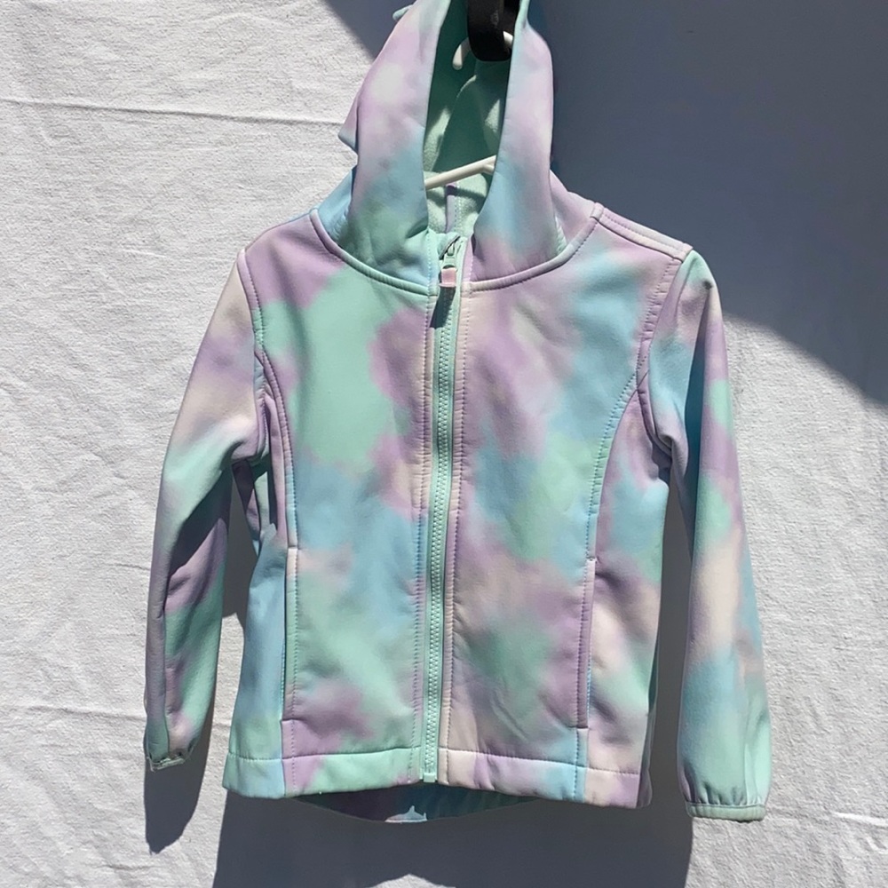 Tie dye Rain jacket, Cat & jack, size 4